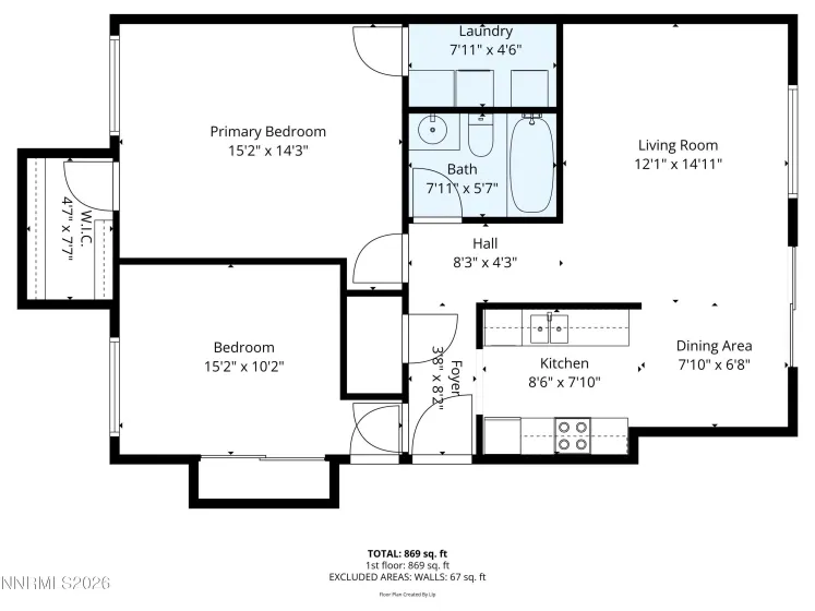 3942 Clear Acre, Reno, Nevada 89512, 2 Bedrooms Bedrooms, ,1 BathroomBathrooms,Residential,Residential,Clear Acre,260005519