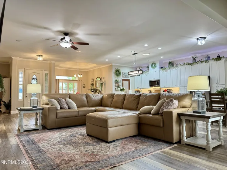 Living room area