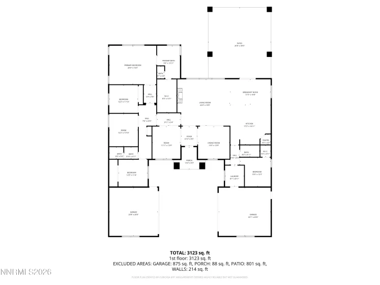 4747 Jacmel, Sparks, Nevada 89436, 5 Bedrooms Bedrooms, ,3 BathroomsBathrooms,Residential,Residential,Jacmel,0,260001479