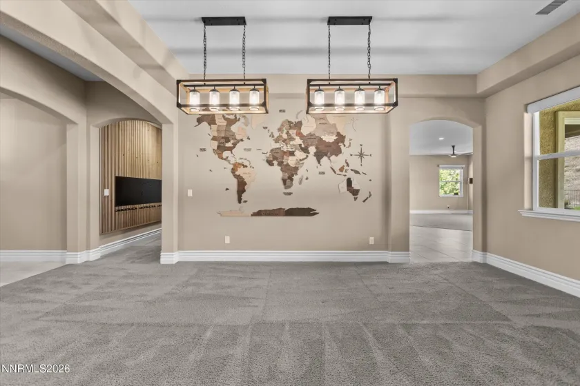 Formal Dining Room / Family Room Combo