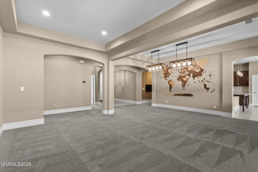 Formal Dining Room / Family Room Combo