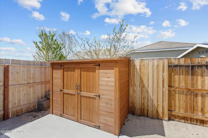 Side Yard Behind EV Station / Parking Pad
