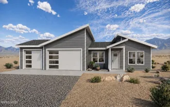 Exterior Medium Gray with White Trim