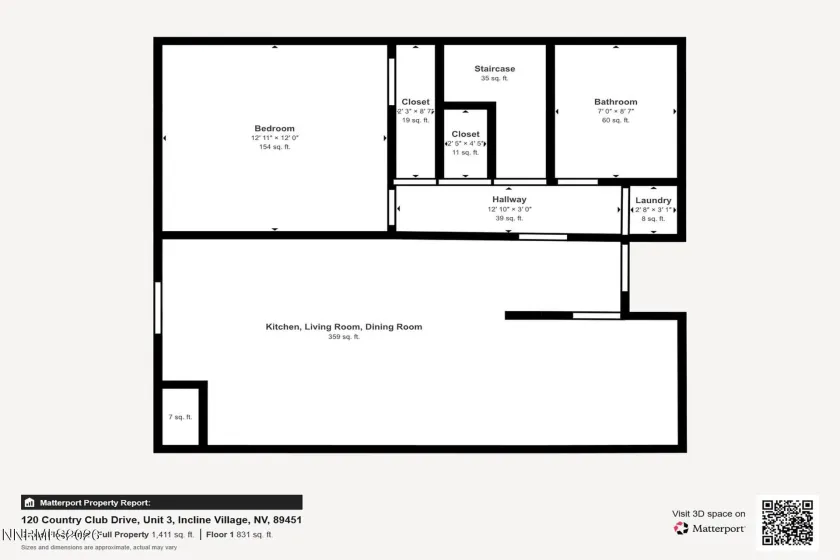 120 Country Club, Incline Village, Nevada 89451, 2 Bedrooms Bedrooms, ,2 BathroomsBathrooms,Residential,Residential,Country Club,260005631