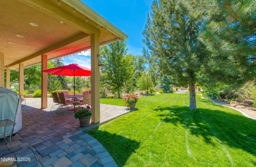 Side Yard Towards Back Patio