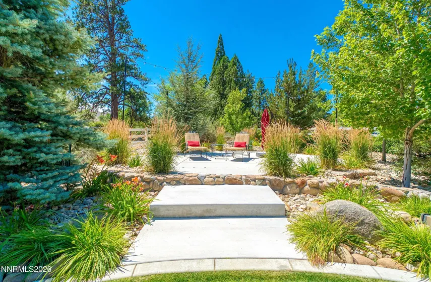 End of Backyard Sitting Area