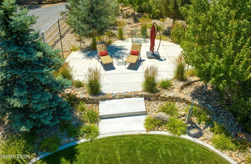 End of Backyard Sitting Area