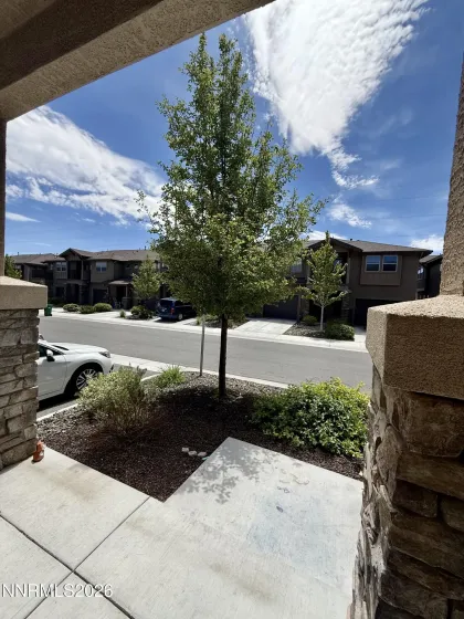 Front Covered Patio View