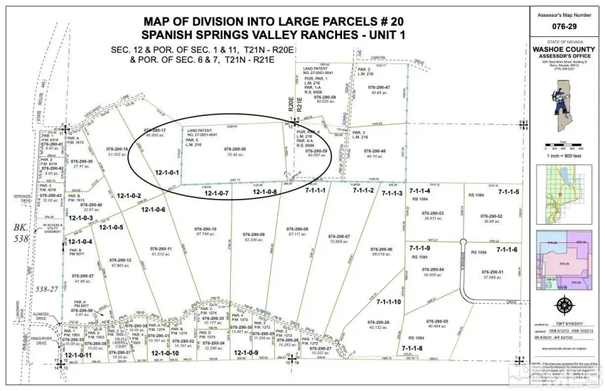 75 Wootton Downs, Sparks, Nevada 89441, ,Land,Residential,Wootton Downs,0,240011618
