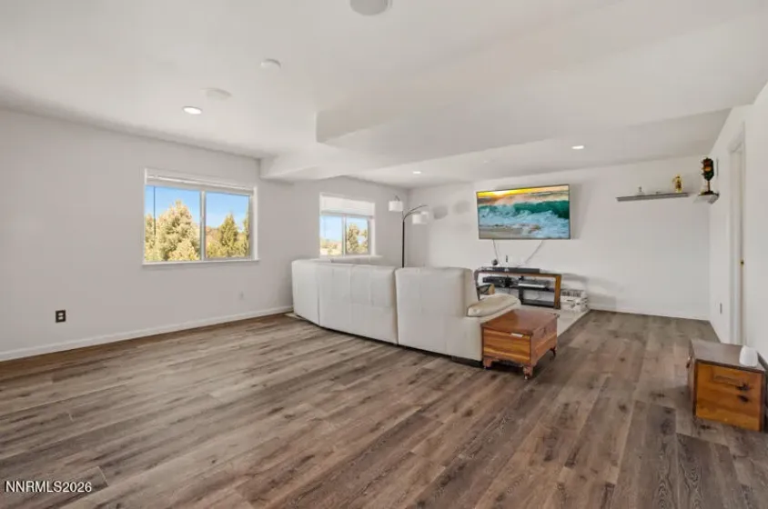 Downstairs walkout finished basement