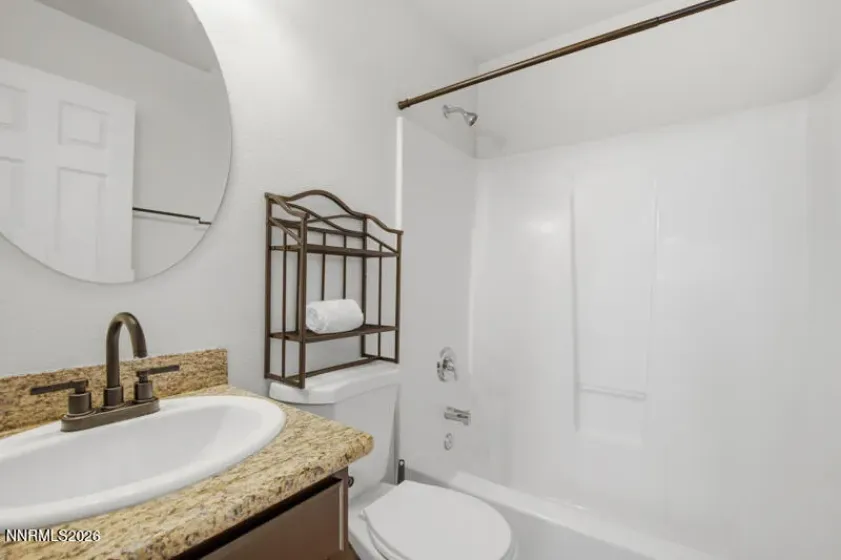 Downstairs full bath