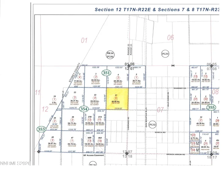 0000 Shawnee, Stagecoach, Nevada 89429, ,Land,Residential,Shawnee,0,260006159