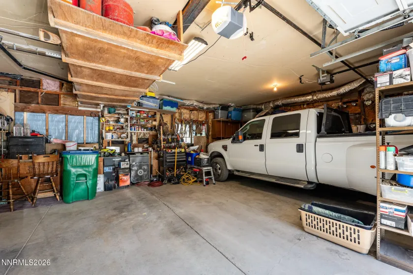 Oversized 4 car garage