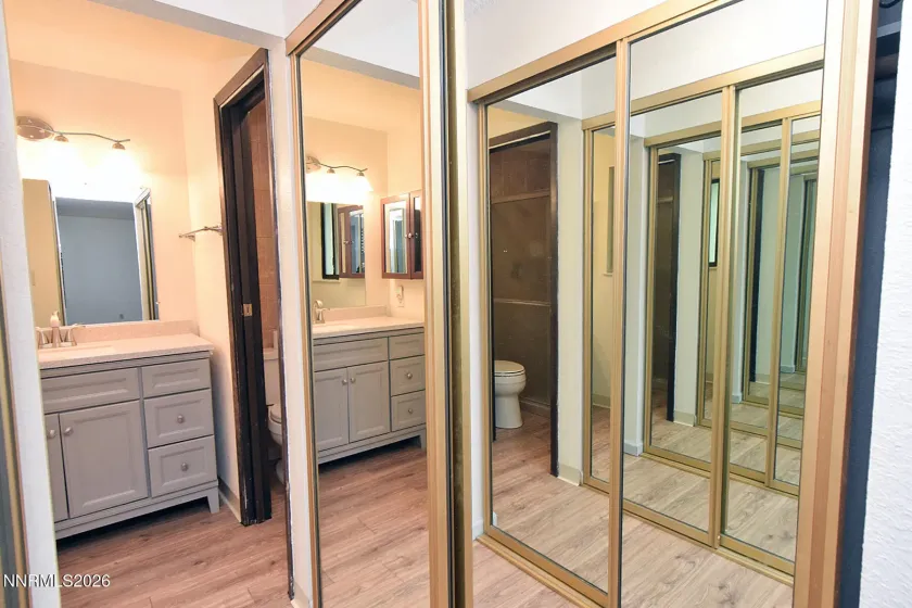 downstairs Primary bathroom