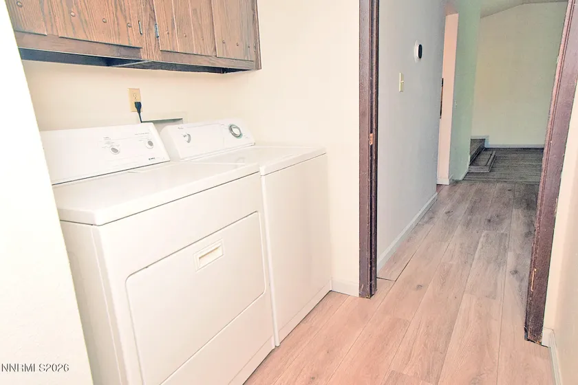 Downstairs laundry