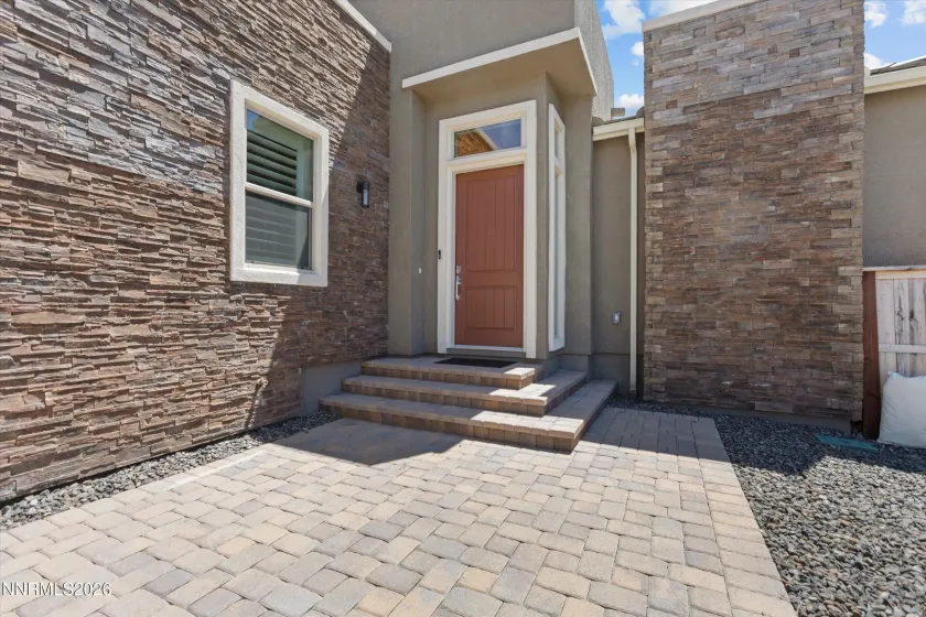 Front door courtyard