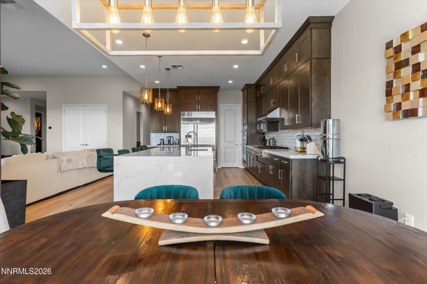 Kitchen from dining