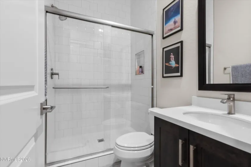 Ensuite bathroom bedroom three main floor