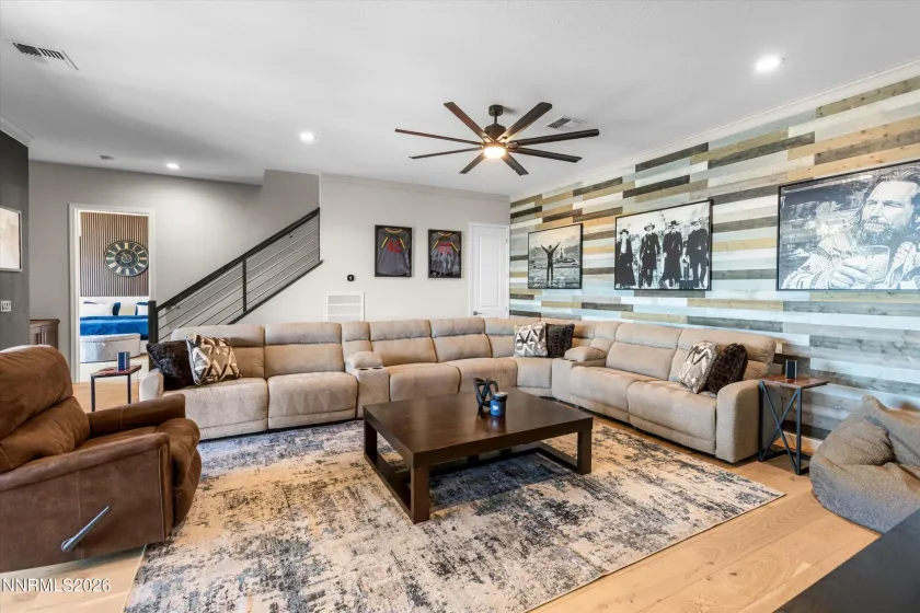 Great room lower level