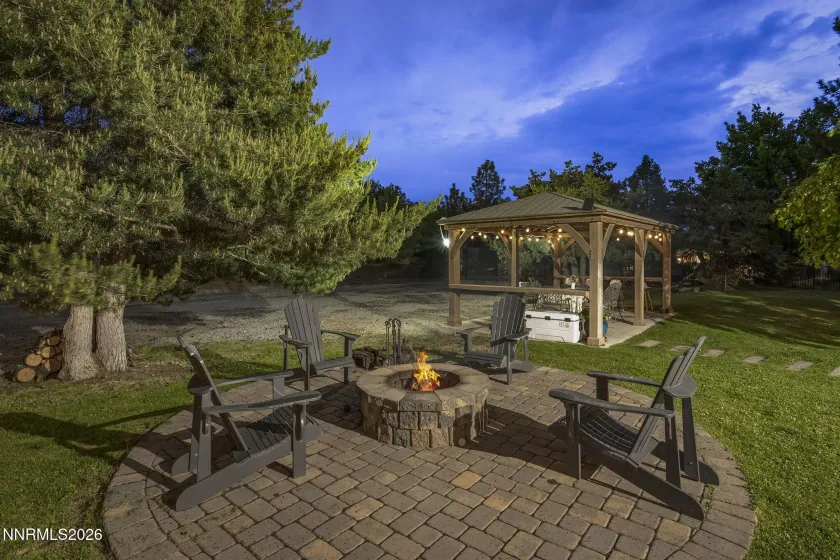 Rear Fire Pit