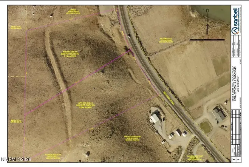 9555 Red Rock, Reno, Nevada 89508, ,Land,Residential,Red Rock,0,260006593