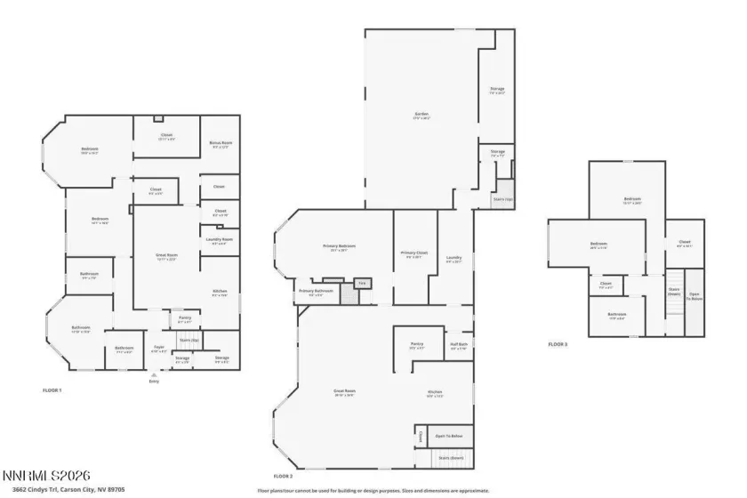 3662 Cindy's Trail, Carson City, Nevada 89705, 6 Bedrooms Bedrooms, ,5 BathroomsBathrooms,Residential,Residential,Cindy's Trail,0,250056874