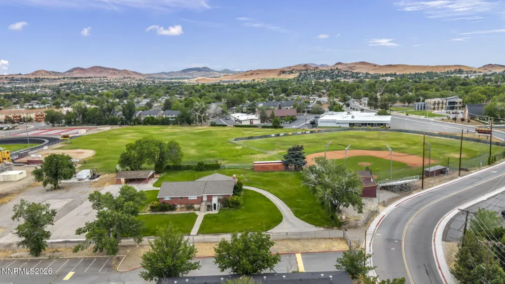 Aerial Sparks High School