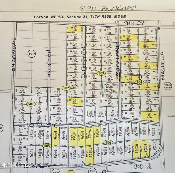 8190 Buckland, Silver Springs, Nevada 89429, ,Land,Residential,Buckland,0,260000570