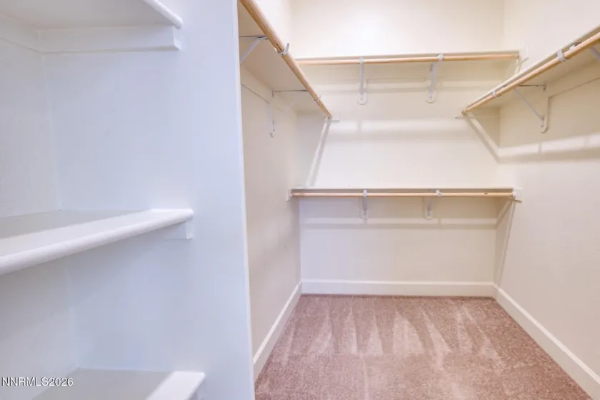 Primary closet