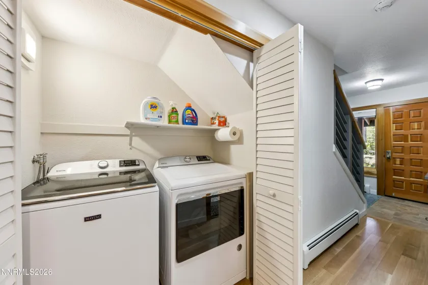 Washer and Dryer Area