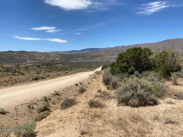 View from site looking west.