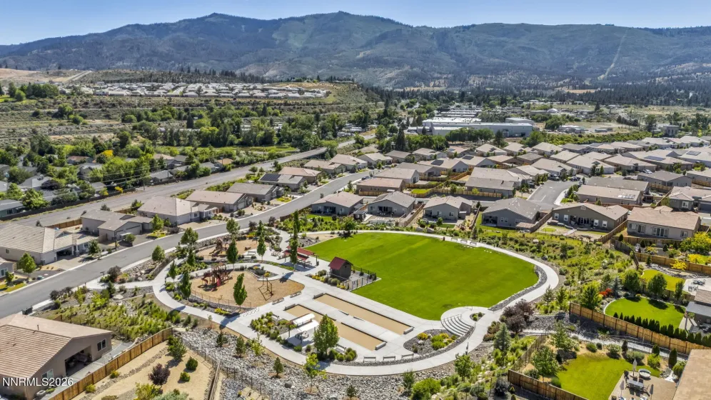 Aerial View of Park