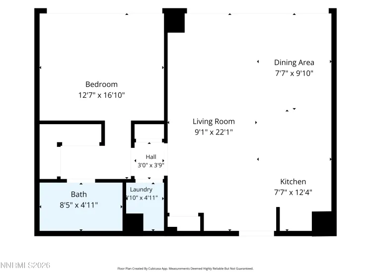 100 Arlington, Reno, Nevada 89501, 1 Bedroom Bedrooms, ,1 BathroomBathrooms,Residential,Residential,Arlington,0,260007414