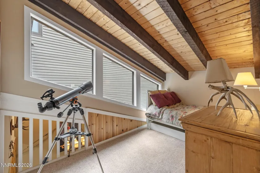 loft sleeping area