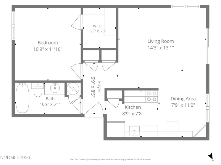 4608 Neil, Reno, Nevada 89502, 1 Bedroom Bedrooms, ,1 BathroomBathrooms,Residential,Residential,Neil,0,260007487