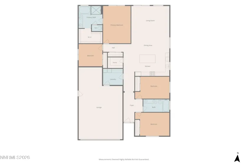1140 Banner Peak, Carson City, Nevada 89701, 4 Bedrooms Bedrooms, ,2 BathroomsBathrooms,Residential,Residential,Banner Peak,0,260007522