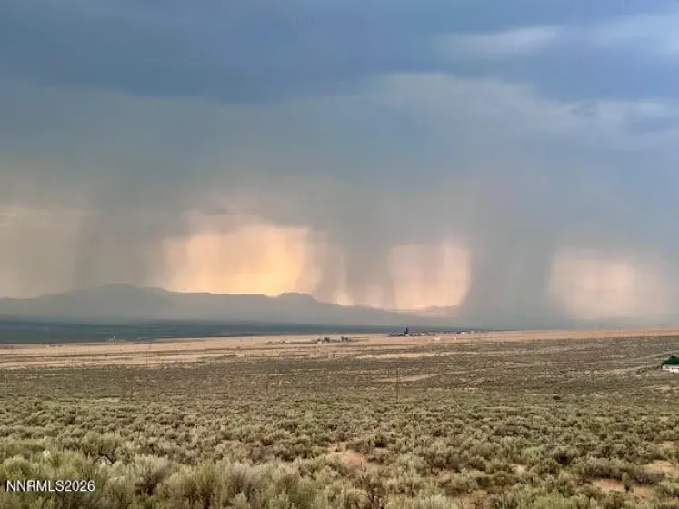 Stormy Nevada view
