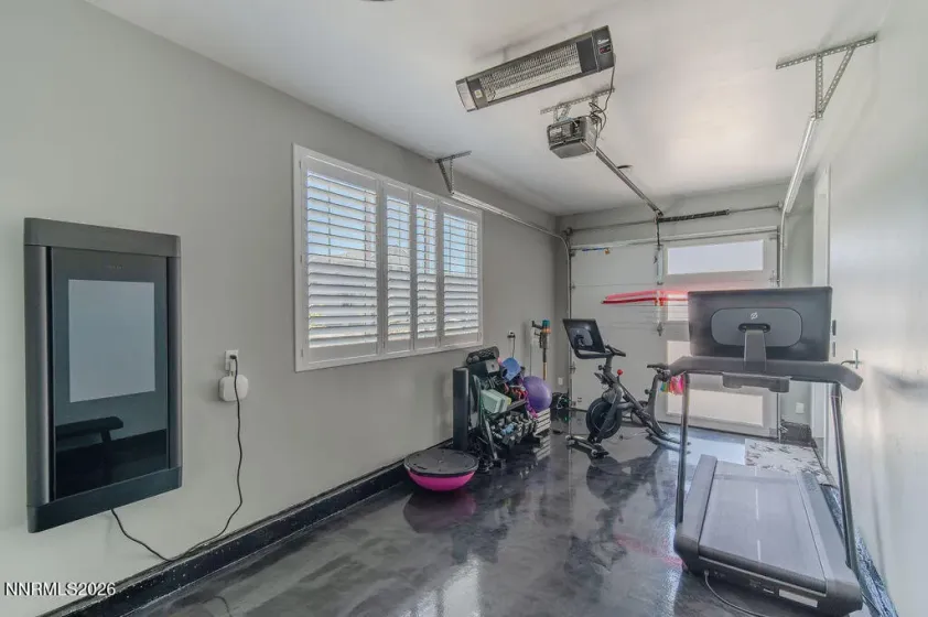 3rd car garage converted gym