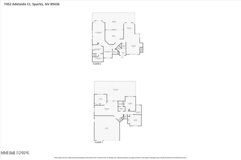 7452 Adelaide, Sparks, Nevada 89436, 4 Bedrooms Bedrooms, ,3 BathroomsBathrooms,Residential,Residential,Adelaide,0,260007804