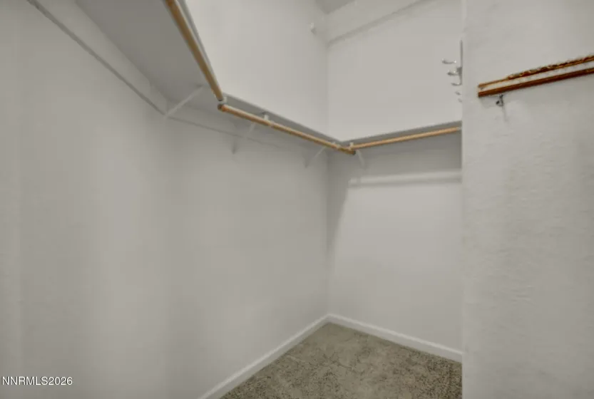 Primary closet