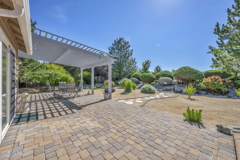 Backyard patio