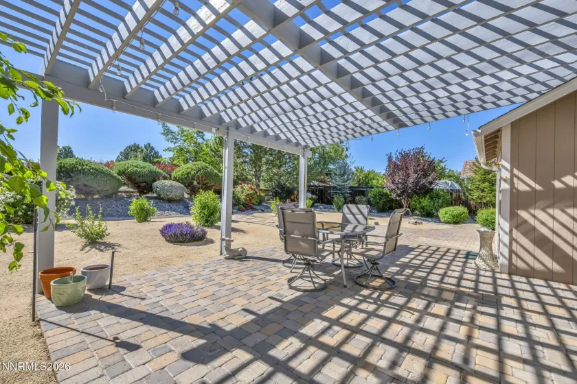 Backyard patio