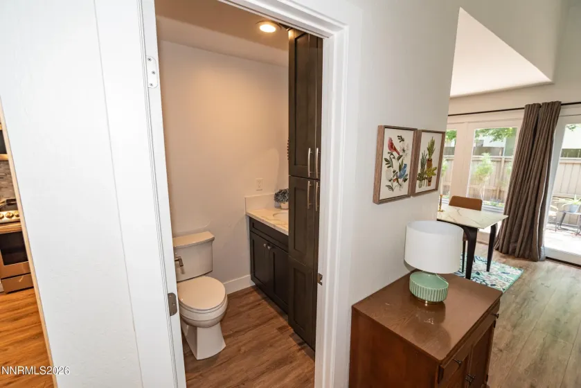 Downstairs half-bath