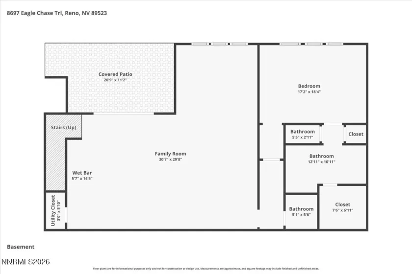 8697 Eagle Chase, Reno, Nevada 89523, 4 Bedrooms Bedrooms, ,6 BathroomsBathrooms,Residential,Residential,Eagle Chase,0,260007853