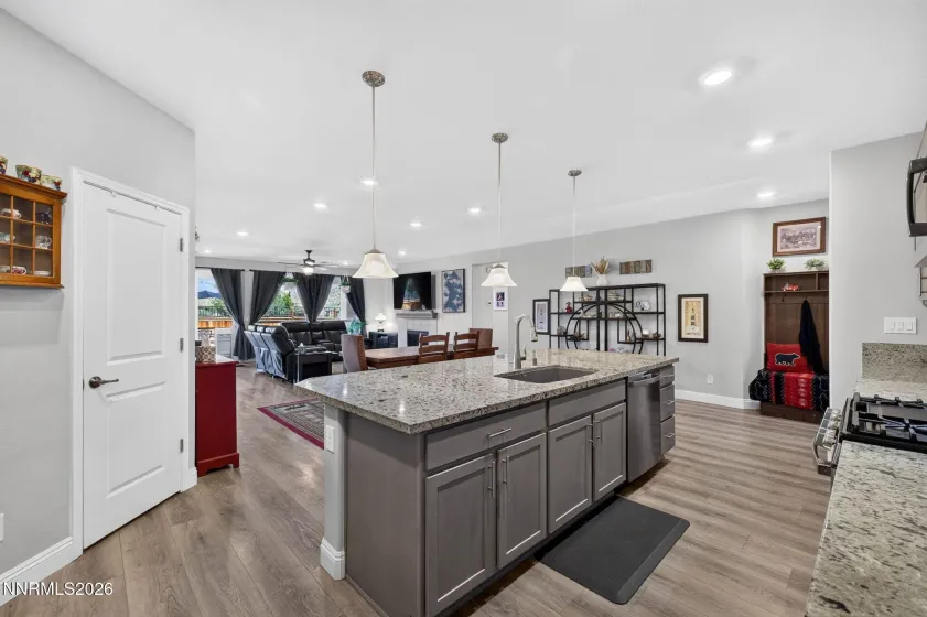 Oversized Kitchen Island/Pantry