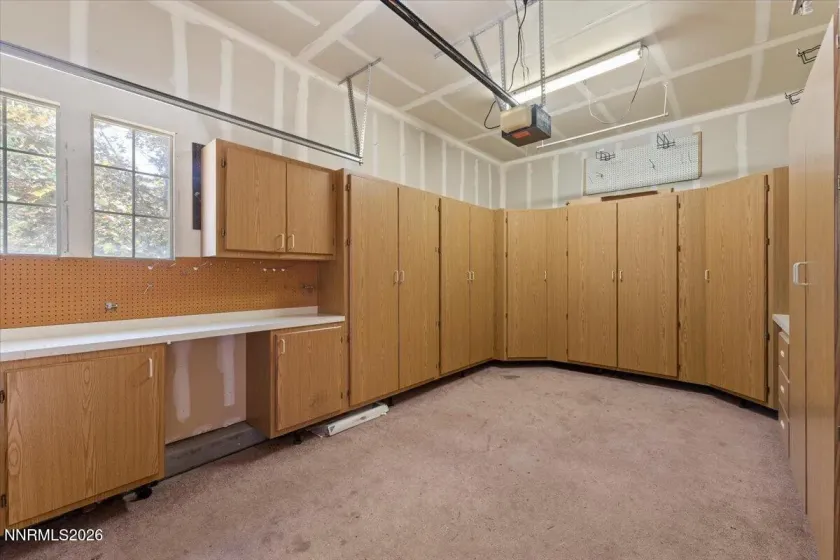 Single Car Garage Built-in Storage