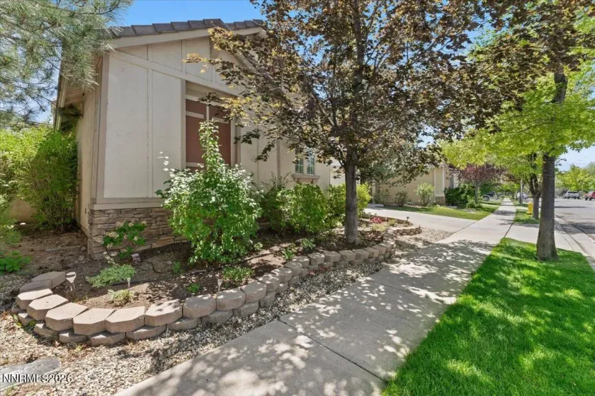 Lovely neighborhood with sidewalks and walking paths.