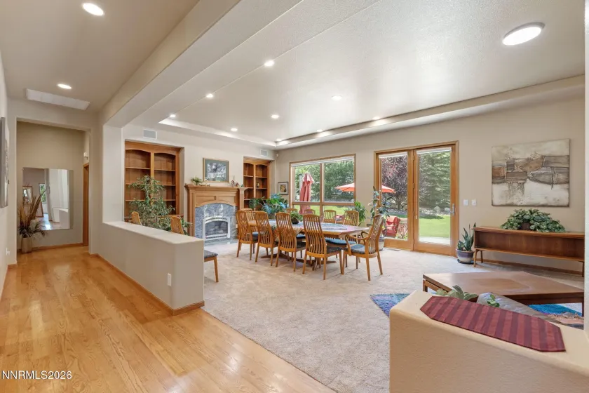 Living and Dining Room with incredible views