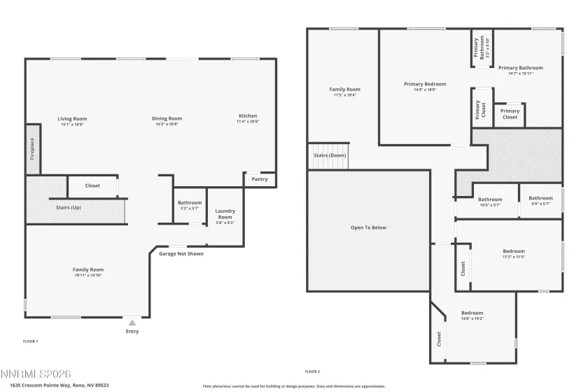 1635 Crescent Pointe, Reno, Nevada 89523, 3 Bedrooms Bedrooms, ,3 BathroomsBathrooms,Residential,Residential,Crescent Pointe,0,260008145