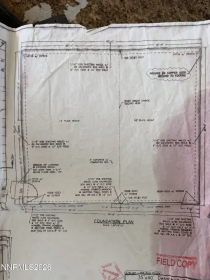 Detached Shop plans